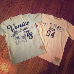 Boys Medium Old Navy Tees